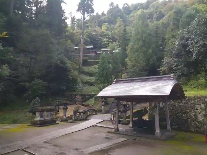 妙義神社の手水舎