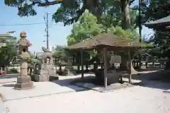 松江神社の手水