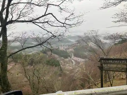 吉野水分神社の景色