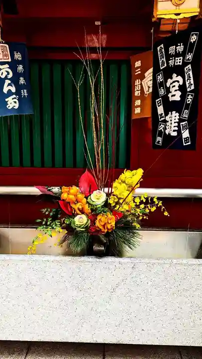 神田神社(神田明神)の手水舎