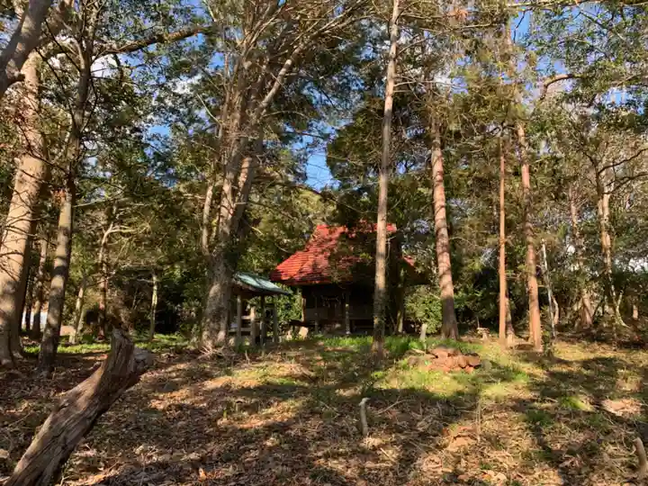 諏訪神社の本殿・本堂