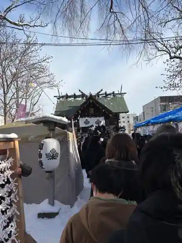 札幌諏訪神社の初詣