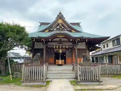 鵜ノ木八幡神社の本殿・本堂