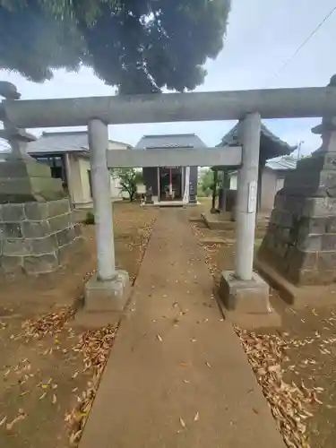 境香取神社の鳥居