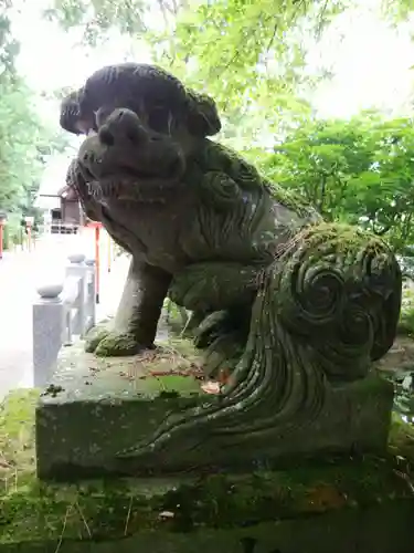 比布神社の狛犬