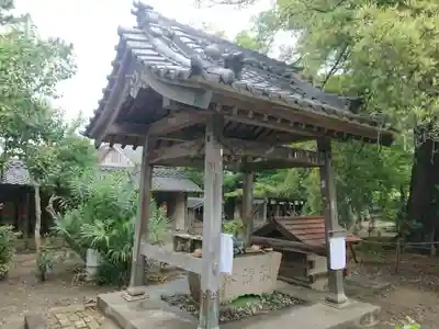 妙善寺(ハズ観音)の手水舎