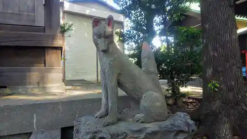 亀久保神明神社の狛犬