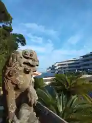 叶神社（東叶神社）の狛犬