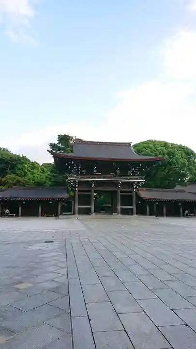 明治神宮の山門・神門