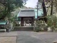 鎌田神明宮の山門・神門