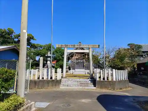 神明社（佐折神明社）の鳥居