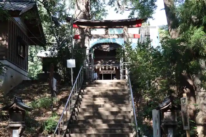 下総国三山 二宮神社の鳥居