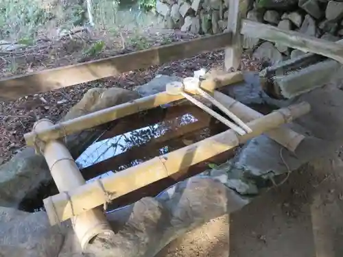 穴師坐兵主神社の手水舎