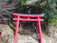 安良神社の鳥居