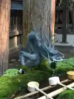 諏訪大社の手水舎