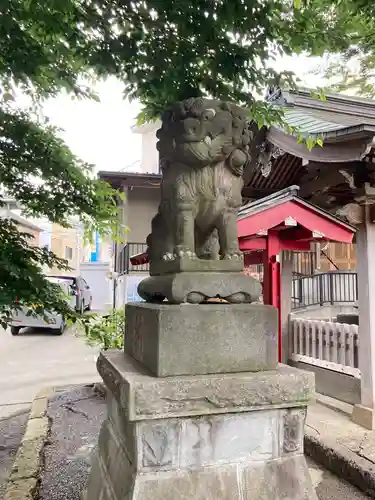 滝野川八幡神社の狛犬