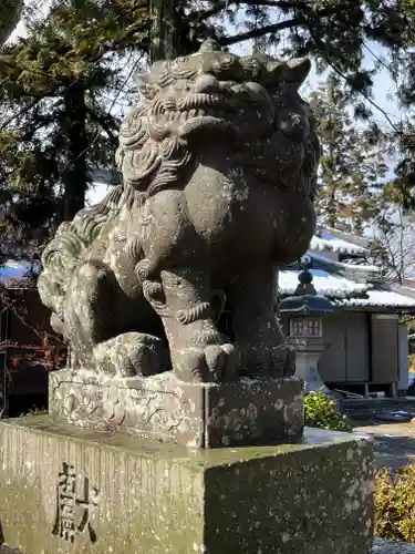 武道天神社の狛犬