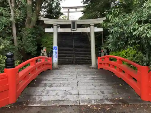 城山八幡宮の鳥居