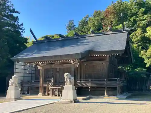 真野宮の本殿・本堂