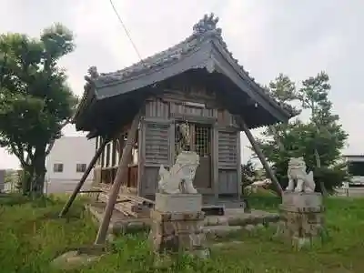 境神明社の本殿