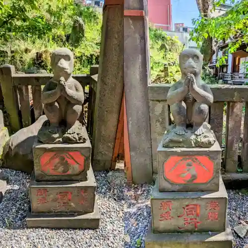 小野照崎神社の狛犬