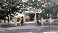 日野八坂神社の鳥居