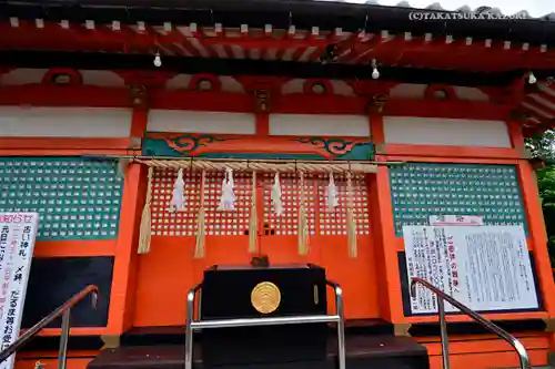 塚越稲荷神社の本殿・本堂