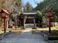 篠塚稲荷神社の鳥居