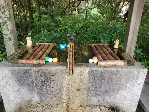 今市瀧尾神社の手水舎