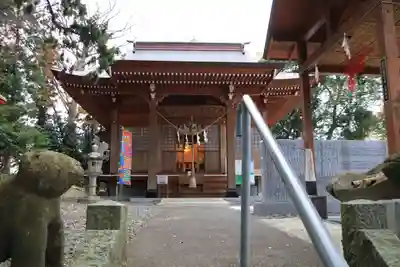 阿久津「田村神社」(郡山市阿久津町)旧社名:伊豆箱根三嶋三社の本殿・本堂