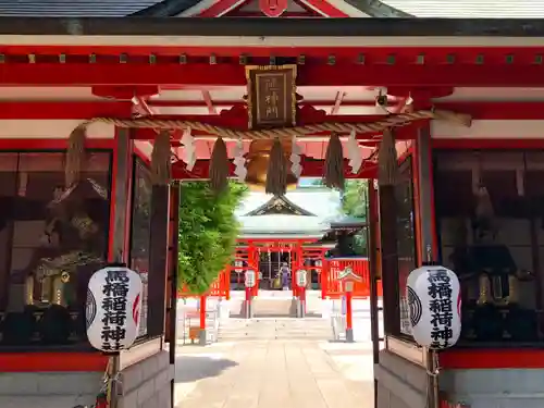 馬橋稲荷神社の山門・神門