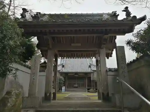 妙福寺の山門