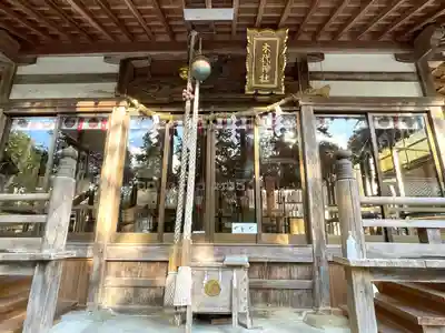 木代神社の本殿・本堂