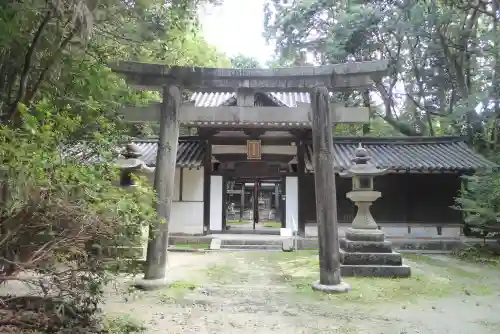 唐招提寺の鳥居