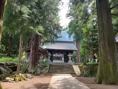 河口浅間神社の山門・神門