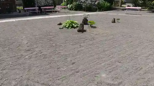 常陸第三宮　吉田神社の庭園