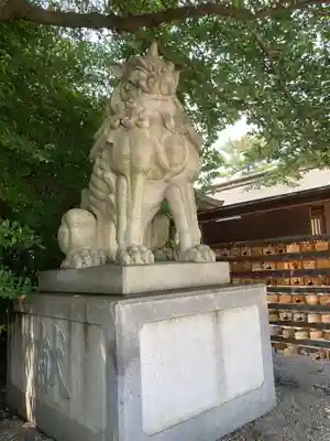 寒川神社の狛犬