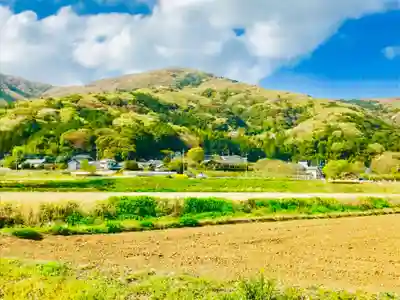 金嶽神社の景色