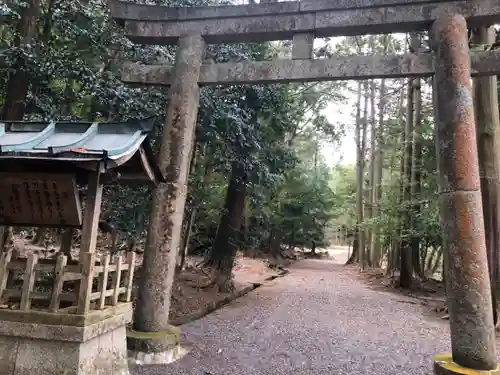 八坂神社・境内社川枯社の鳥居