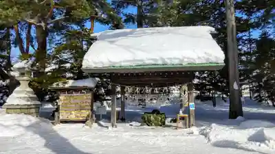 富良野神社の手水舎