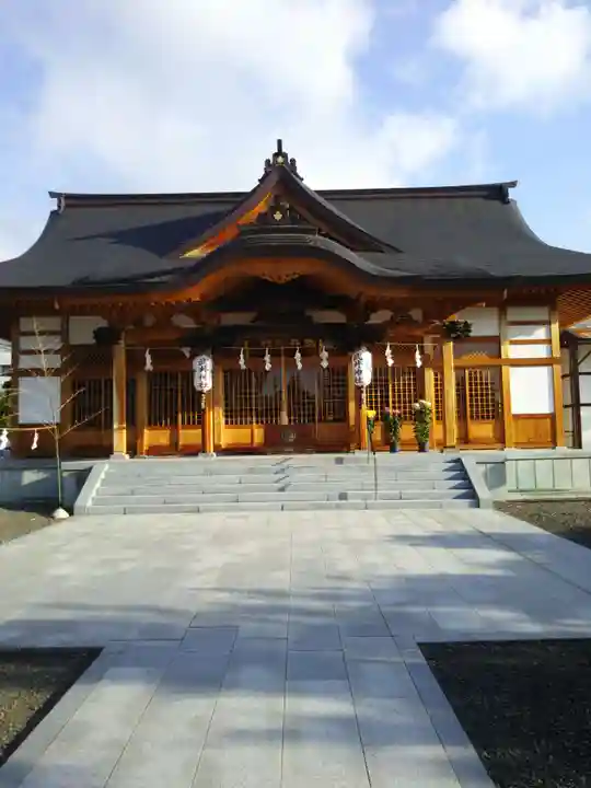 武井神社の本殿・本堂