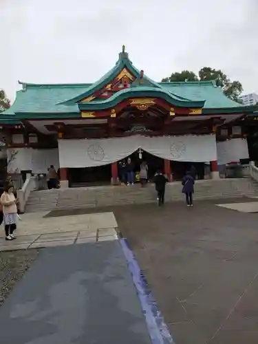 日枝神社の本殿・本堂