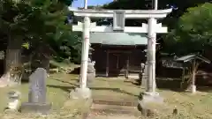 於岐都説神社の鳥居