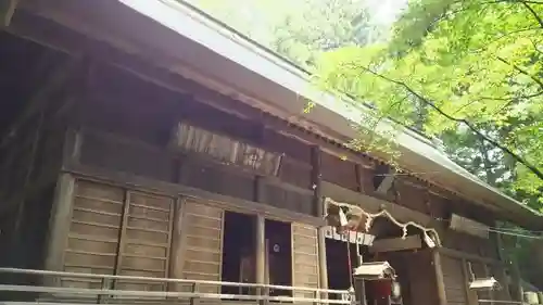 河口浅間神社の本殿・本堂