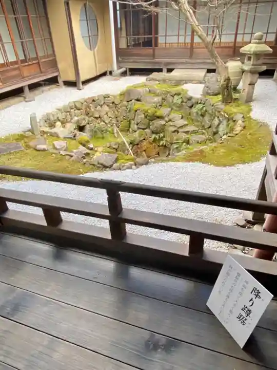 興聖寺の庭園