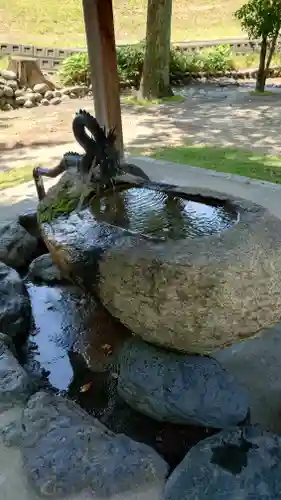 高牟神社（瀬古）の手水舎