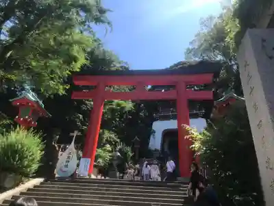 江島神社の鳥居