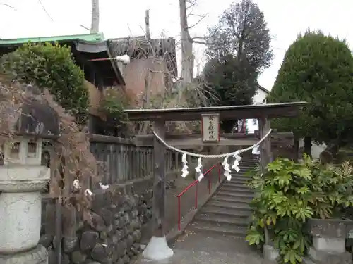 富士嶽神社の鳥居