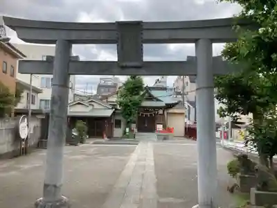 福森稲荷神社の鳥居