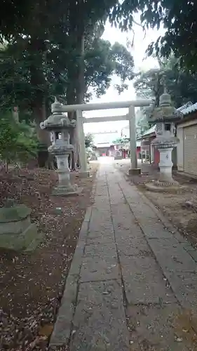 神明神社の鳥居